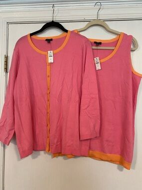NWT! Talbots Sweater Set - Size XL